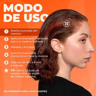 Shampoo Matizante Cobrizo Irlandés 300ml