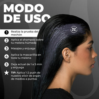 Shampoo Matizante Negro 300 ml